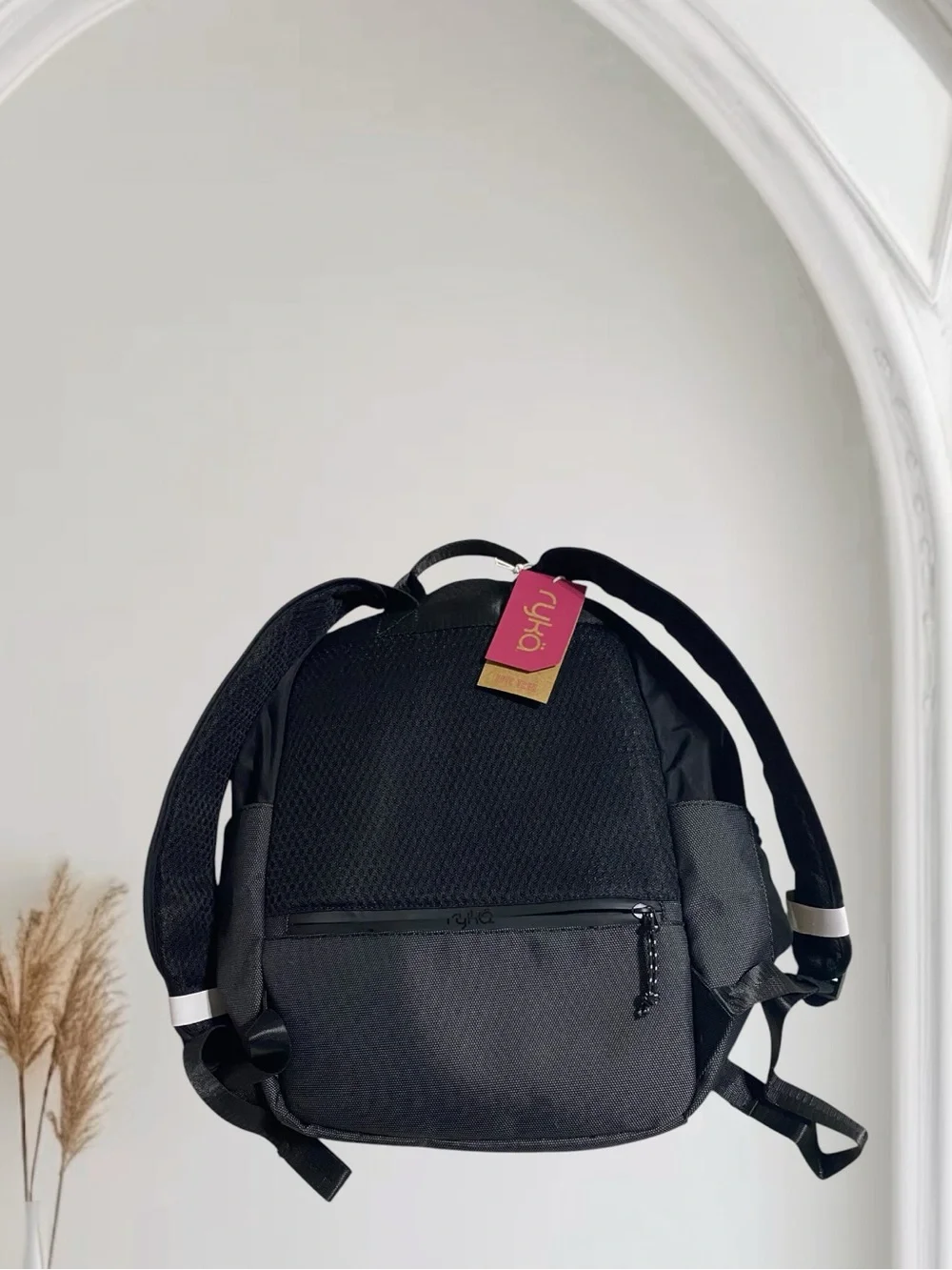RYKA Backpack NWT Epic Trek With Shoe Bag Gym Laptop Overnight School Black Lg